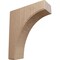 Ekena Millwork 3 1/2"W x 10"D x 12"H Clarksville Bracket, Mahogany BKTW04X10X12CVGM - alternate 1
